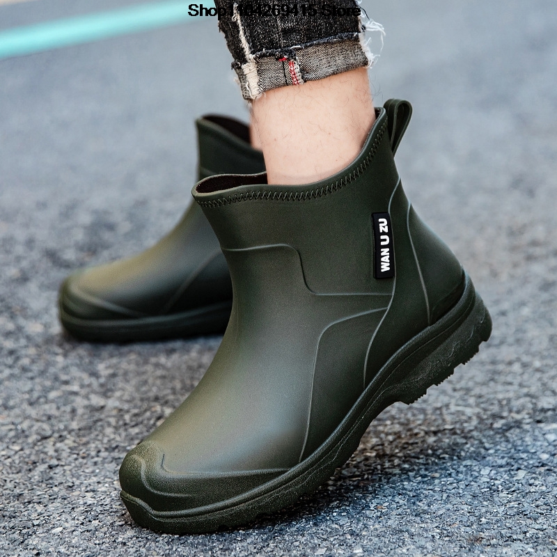 Fishing Boots - New Men's Waterproof Anti-slip Rain Boots