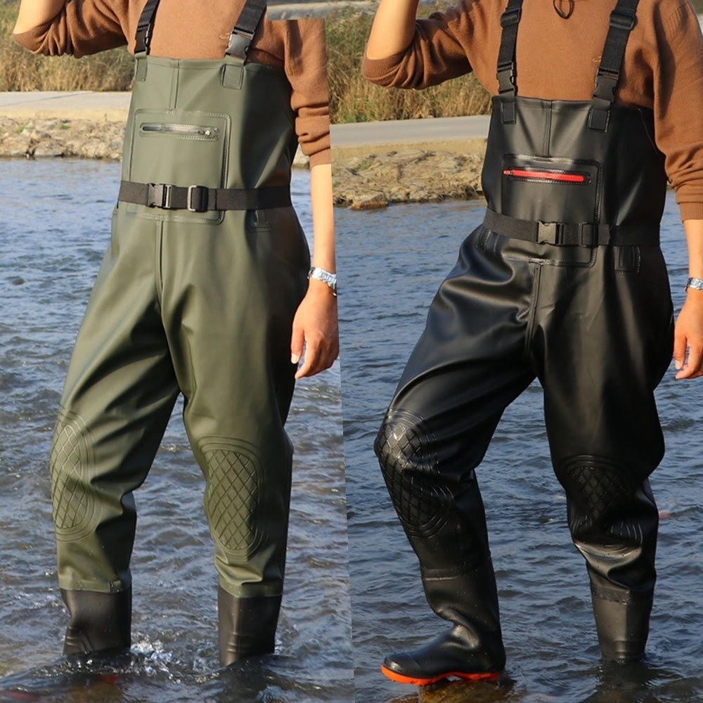 Durable PVC Fishing Suit Water - Fishing Pants Waterproof review and price