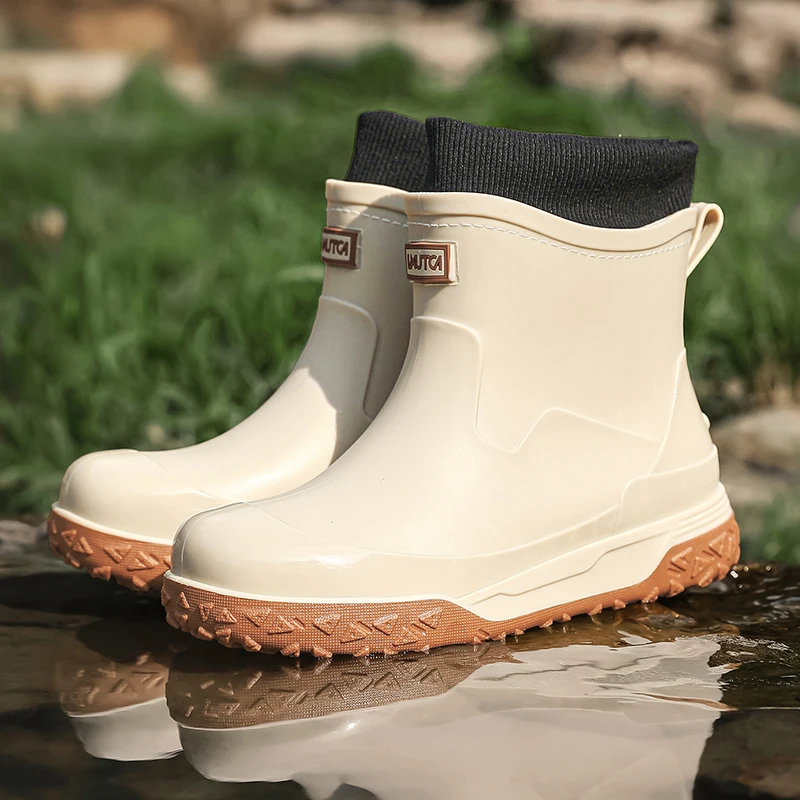 Men Winter Waterproof Rain Boo - Fishing Boots review and price
